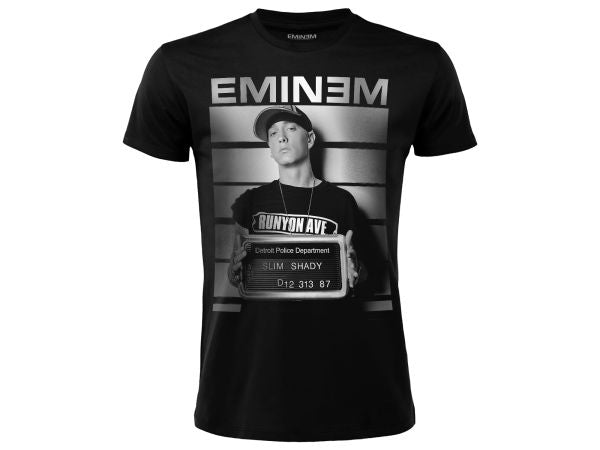 T-Shirt Eminem - Slim Shady Mugshot