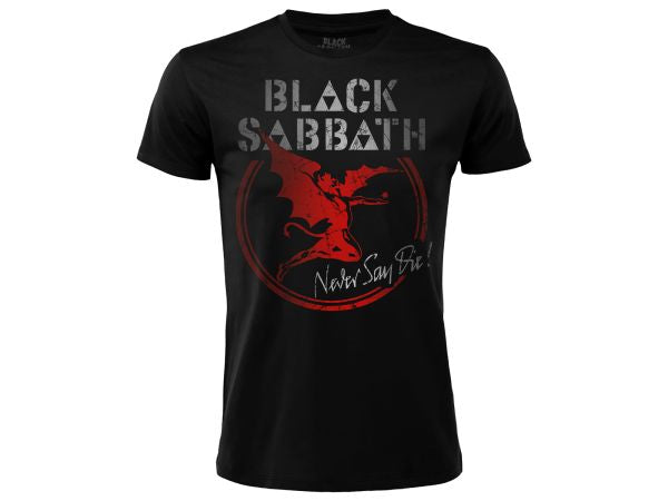 T-Shirt Black Sabbath - Never Say Die