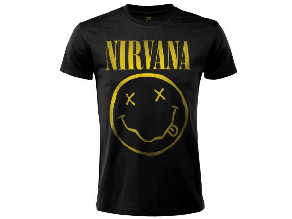 T-Shirt Nirvana - Smiley Face